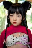 AGB08 head detailed view on J-cute 133cm AA-cup silicone doll