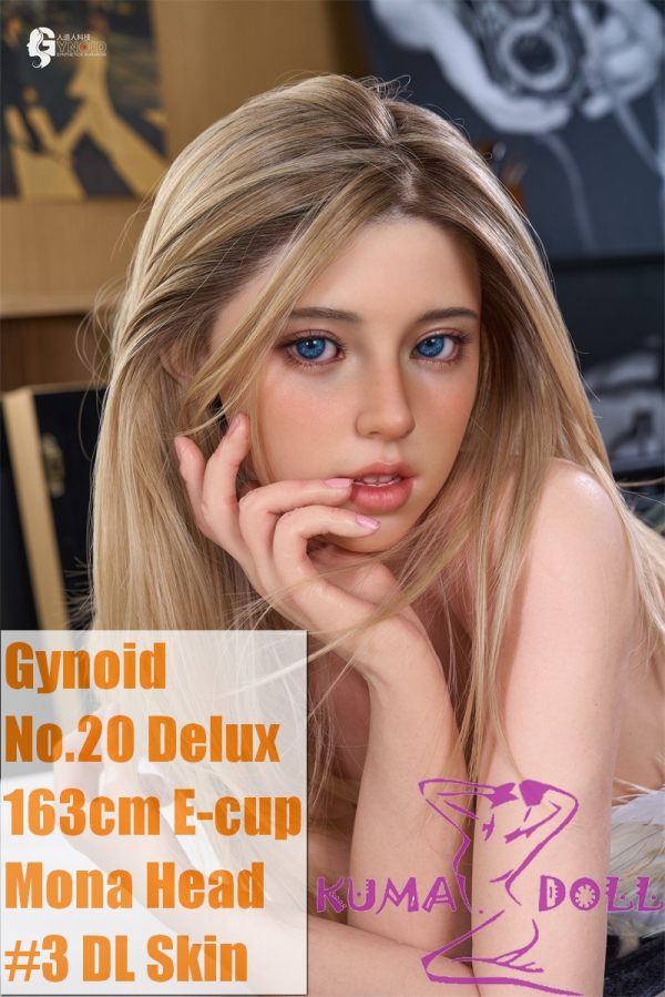 Gynoid  No.20R 163cm E-Cup Silicone Sex Doll Mona Head AP01 Makeup Deluxe/Basic in Feather Lingerie