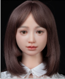 Sino Doll Soft-Max 148cm J-cup Silicone Sex Doll with Head S65 Racing girl Yellow Twin Tails