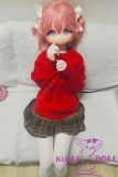 XYGO 141cm C-cup Xiaofu Silicone Head + TPE Body Anime Doll White Apron Girl