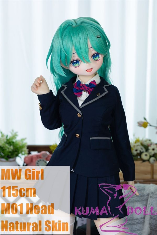 MW Girl Anime Sex Doll 115cm M01 PVC Head – School Uniform