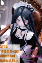 XYGO 141cm C-cup Ailis Silicone Head + TPE Body Anime Doll Kai Ailis Cosplay from Blue Archive
