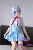 EVA inspired anime doll silicone body close up