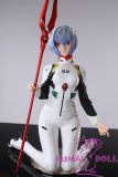 EVA style Rei head doll aesthetic design