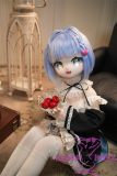 cute anime doll expressive eyes