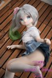 MW Girl Anime Sex Doll 85cm M039 Head Blue JK Uniform