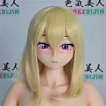 Irokebijin Full Silicone Anime Sex Doll 90cm F-cup Akari Head