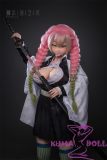 BC Doll 155cm J-cup O Series Mitsuri Head Full Silicone Love Doll Mitsuri Kanroji Cosplay from Demon Slayer