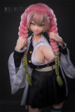 BC Doll 155cm J-cup O Series Mitsuri Head Full Silicone Love Doll Mitsuri Kanroji Cosplay from Demon Slayer