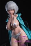 White cartoon swimsuit front