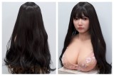【Artist Makeup 】Top Sino Doll 165cm E-cup T48b Head Artist Makeup Head RRS+ Makeup selectable Standard Body Gray Dress