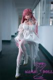 full silicone doll side sitting pose