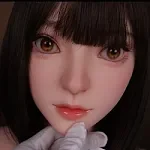 Firefly Diary 151cm A-cup Nanako Head Full Silicone Sex Doll With Body Make-up White Shirt