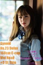 Gynoid No.23R 160cm D-Cup Silicone Sex Doll Vivi Head Deluxe/Basic in JK Uniform