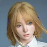 Firefly Diary 151cm A-cup Nanako Head Full Silicone Sex Doll With Body Make-up White Shirt
