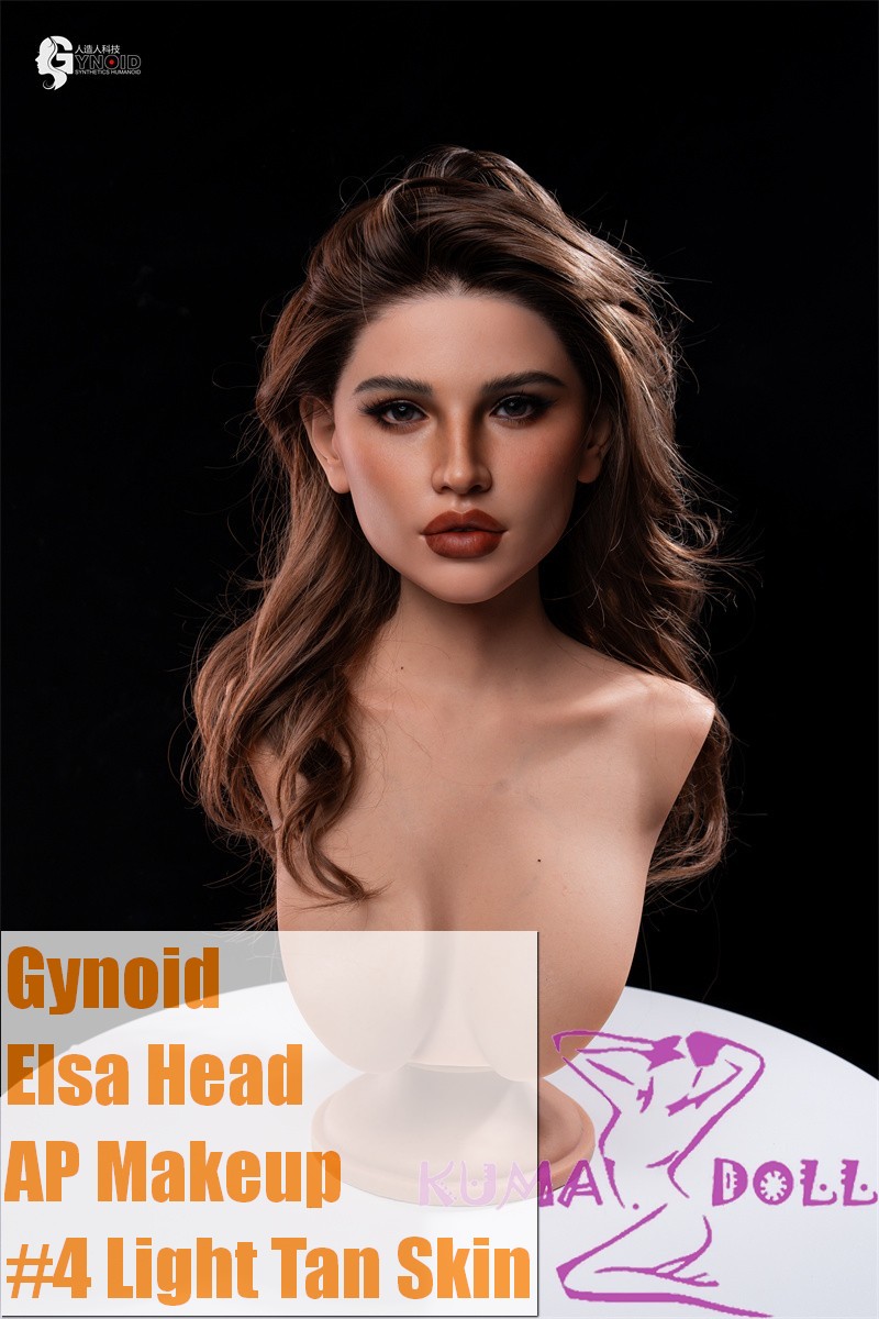 Gynoid Elsa Silicone Head  with AP01 Makeup