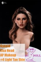 Gynoid Elsa Silicone Head  with AP01 Makeup