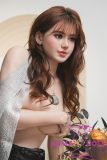 MMXDOLL 165cm E-cup Mengsha Head Full Silicone Sex Doll Black Lace Lingerie