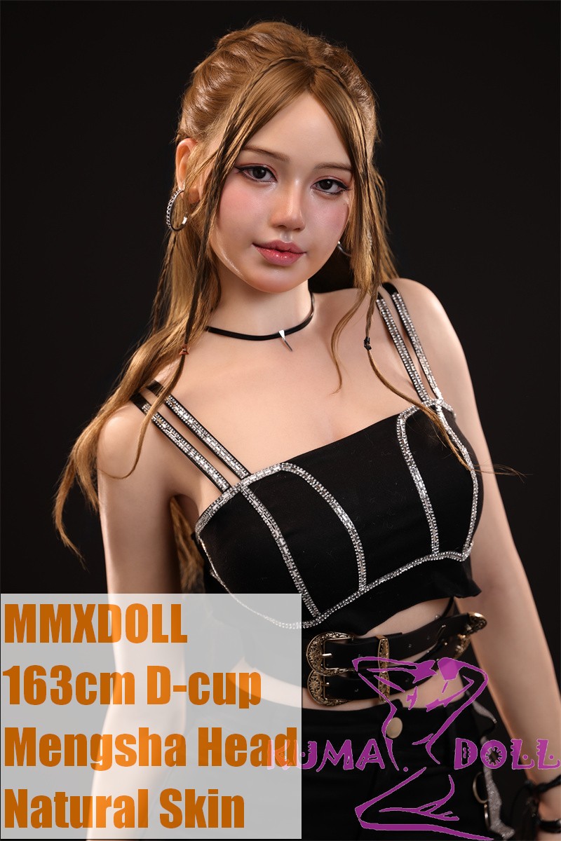 MMXDOLL 163cm D-cup Mengsha Head Full Silicone Sex Doll Stage Singer Outfit