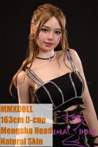 MMXDOLL 163cm D-cup Mengsha Head Full Silicone Sex Doll Stage Singer Outfit