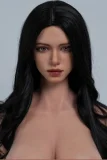 TOP-CYDOLL 176cm E-Cup Miranda Head Full Silicone Doll in Sheer Dress