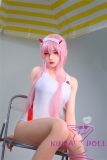 LACE DOLL 168cm D-cup Wanbing Head Sex Doll Silicone Head Body Material Customizable Zero Two Cosplay from DARLING in the FRANXX