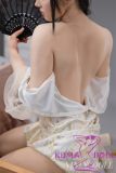 MMXDOLL 153cm C-Cup Mengfei Head Seamless AIO Silicone Sex Doll White Chinese Qipao