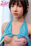 J-cute Doll 153cm B-cup AGE01 Head AIO Full Silicone Love Doll in Blue Top