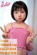 J-cute Doll 128cm A-cup AGB35 Head Sex Doll Full Silicone Material in Pink Outfit