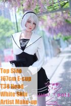 【Artist Makeup 】Top Sino Love Doll 167cm E-cup T38 Head Artist Makeup Head RRS+ Makeup Selectable 2B Cosplay
