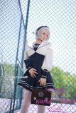 premium RRS+ makeup silicone doll full body 167cm E-cup elegant pose
