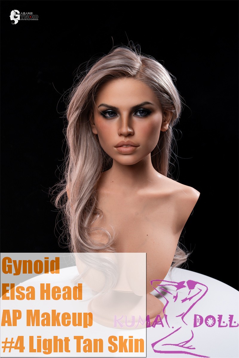 Gynoid Elsa Silicone Head  with AP02 Makeup
