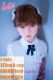 J-cute doll 137cm A-cup AGB08 head sex doll full silicone material in Cute White Lace Shirt