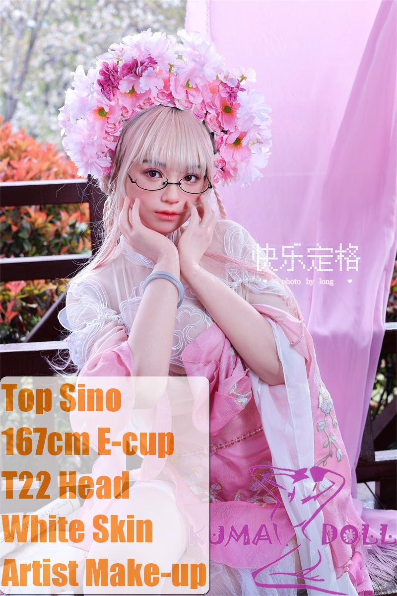 【Artist Makeup 】Top Sino Love Doll 167cm E-cup T22 Head Artist Makeup Head RRS+ Makeup Selectable