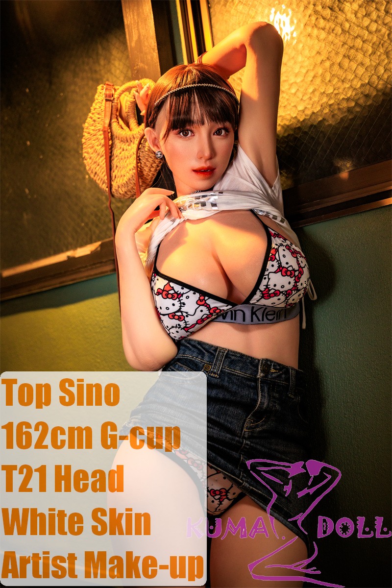 【Artist Makeup 】Top Sino Sex Doll 162cm G-cup T21 Head Artist Makeup Head RRS+ Makeup Selectable
