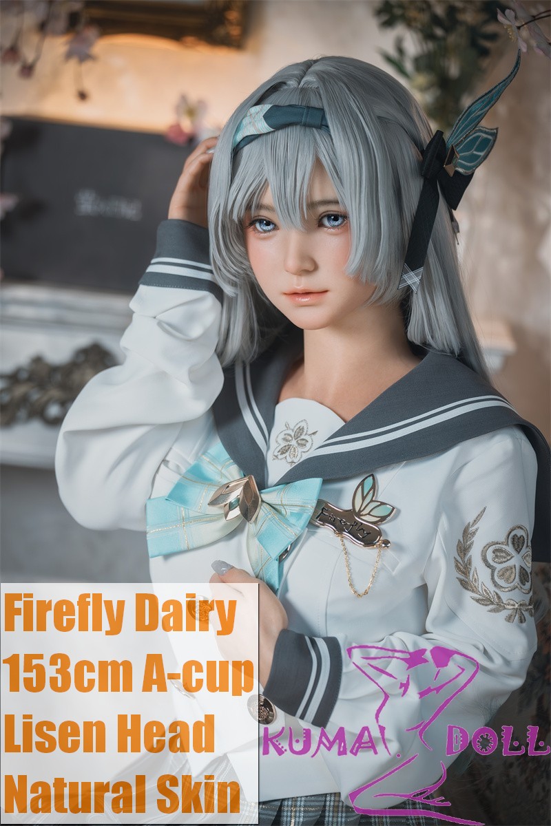 Firefly Diary 153cm A-cup Lisen Full Silicone Sex Doll With Body Make-up Firefly Cosplay from Honkai Star Rail