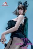 Doll Senior Capricorn Head 170cm G-cup Full Silicone Sex Doll with Body Make-up Zodiac Series Witch of Desire