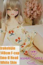 Irokebijin S-TPE Sex Doll 148cm F-cup Ema-B Head in Yellow Floral Outfit