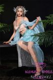 MMXDOLL 172cm D-cup Mengyao Head Full Silicone Sex Doll Real Skin Texture in Fantasy Mermaid Dress
