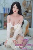 MMXDOLL 156cm E-cup Mengting Head Full Silicone Sex Doll Real Skin Texture in Shoulder Beige Outfit