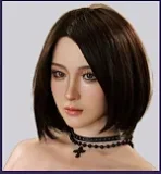 MMXDOLL 156cm E-cup Mengting Head Full Silicone Sex Doll Real Skin Texture in Shoulder Beige Outfit
