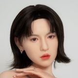 ZELEX Full silicone sex doll 170cm C-cup #GE95-2 Wyne head with movable jaw Skin Color - Tanned