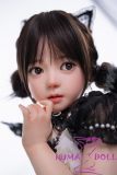 MLW Doll Full Silicone Sex Doll 108cm AA-cup Koharu Head in Black Ballet Outfit