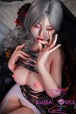 LACE DOLL 168cm D-cup 玄叶(xuanye) Head Sex Doll Body Material Customizable Silver Long Hair