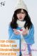 TOP-CYDOLL 168cm F-Cup Bingbing Head Full Silicone Doll in Blue Sweater
