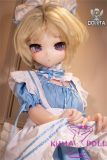 DOLLTA 132cm B-cup Koharu Head Anime Sex Doll  Silicone Head + TPE Body Nurse Outfit