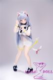 XYGO 142cm AA-cup Kozeni-chan Silicone Head + TPE Body Anime Doll Cat Girl Collaboration with Arino Kozeni