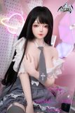 MOZU DOLL 150cm C-cup Cocos Full Silicone Doll Realistic Body Black Long Hair Gaming Girl