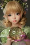 A-cup fantasy elf silicone doll MLW Doll 107cm detailed face close-up