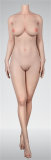 TOP-CYDOLL 168cm F-Cup Elva Head Full Silicone Doll in White Lace Dress